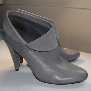 Soft Grey Ankle Boots